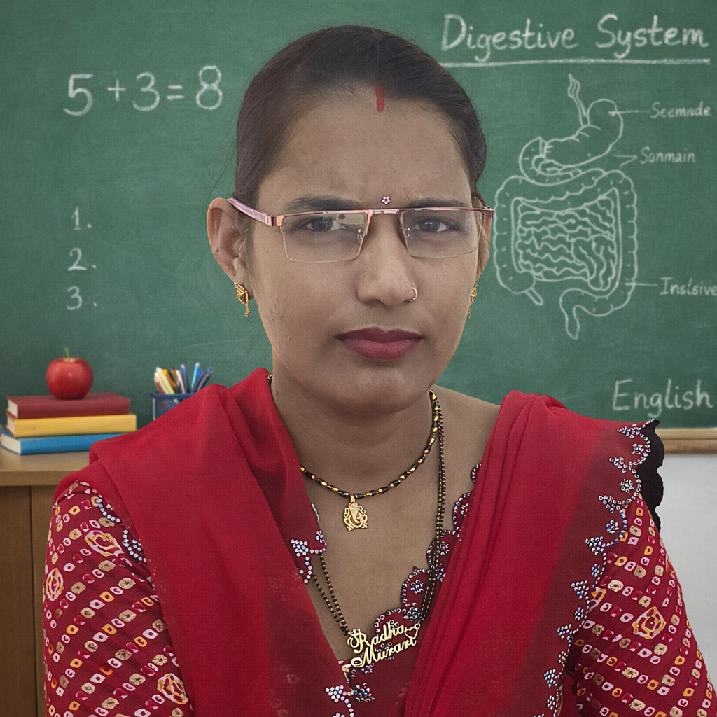 Photo of Radha, teacher at Right Direction Public School